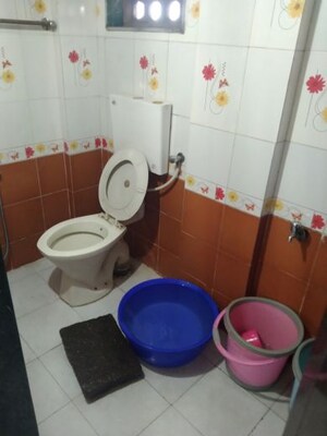 Bathroom in 2 BHK Apartment at MIG Colony Gokhalenagar, Gokhalenagar – for Rent