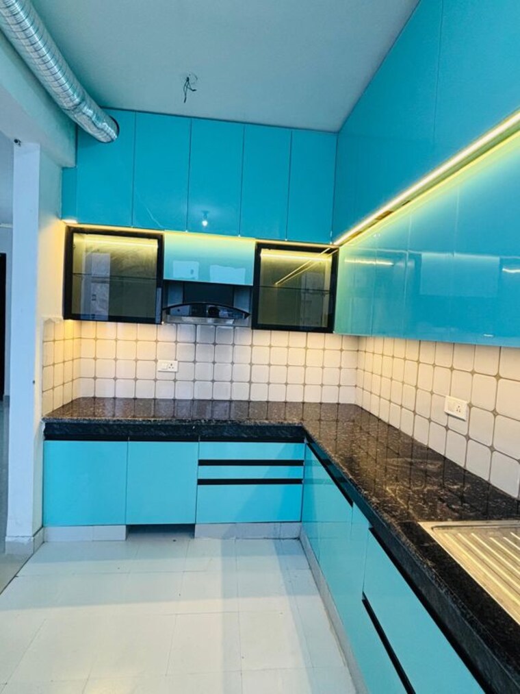 Kitchen, urban-axis-urban-woods 2 Bedroom 1090 Sq.Ft. Apartment In Sushant Golf City Lucknow 9840196