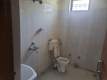 Bathroom in 3 BHK Apartment at Faizabad Road – for Rent