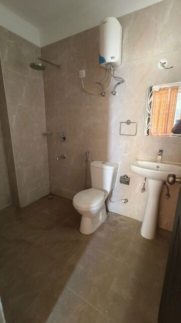 Bathroom in 2.5 BHK Apartment at Eiffel Vivassa Estate, Bagiamau – for Rent