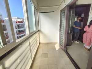 Balcony in 3 BHK Apartment at Kodihalli – for Rent