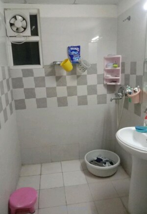 Bathroom in 2 BHK Apartment at Gaur Atulyam, Omicron I Greater Noida – for Rent
