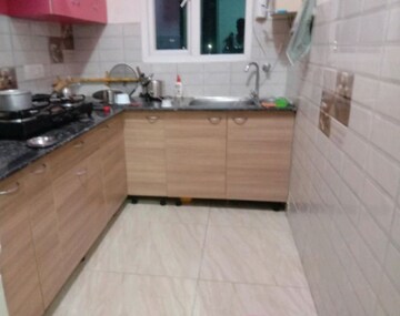 Kitchen in 2 BHK Apartment at Gaur Atulyam, Omicron I Greater Noida – for Rent