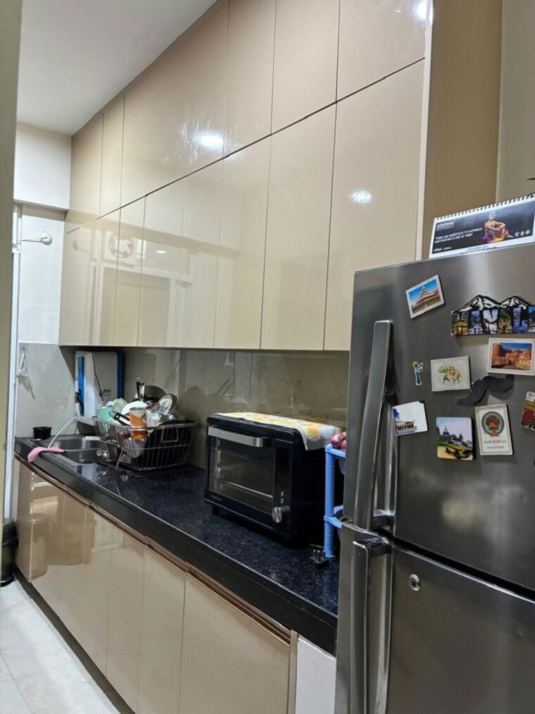 Kitchen, smart-world-gems 2.5 Bedroom 1203 Sq.Ft. Builder Floor In Sector 89 Gurgaon 9840245