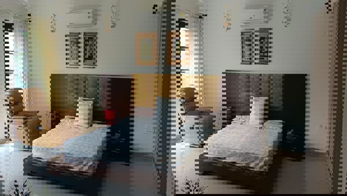 3.5 BHK + Pooja Room Apartment For Rent in Unitech Uniworld Gardens