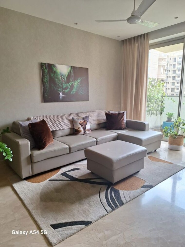 Living Room, castle-rock 2 Bedroom 777 Sq.Ft. Apartment In Powai Mumbai 9840258