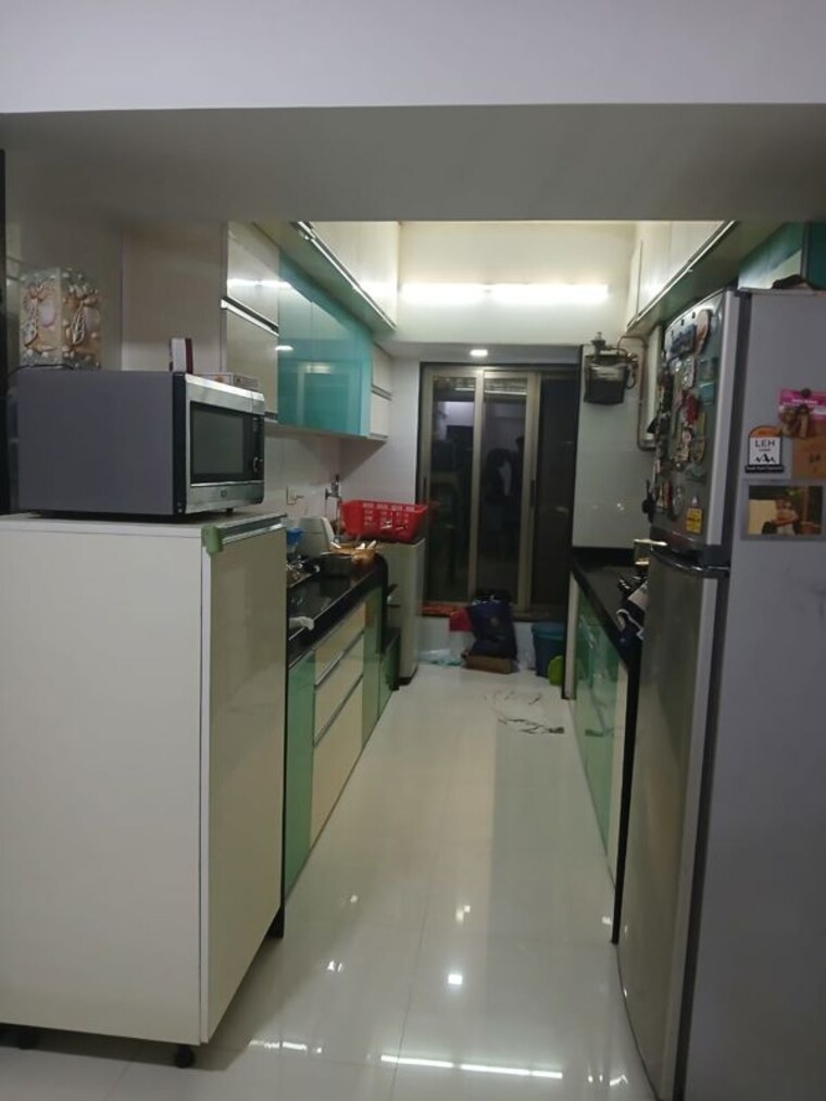 Kitchen, satellite-tower 2 Bedroom 850 Sq.Ft. Apartment In Goregaon East Mumbai 9819945