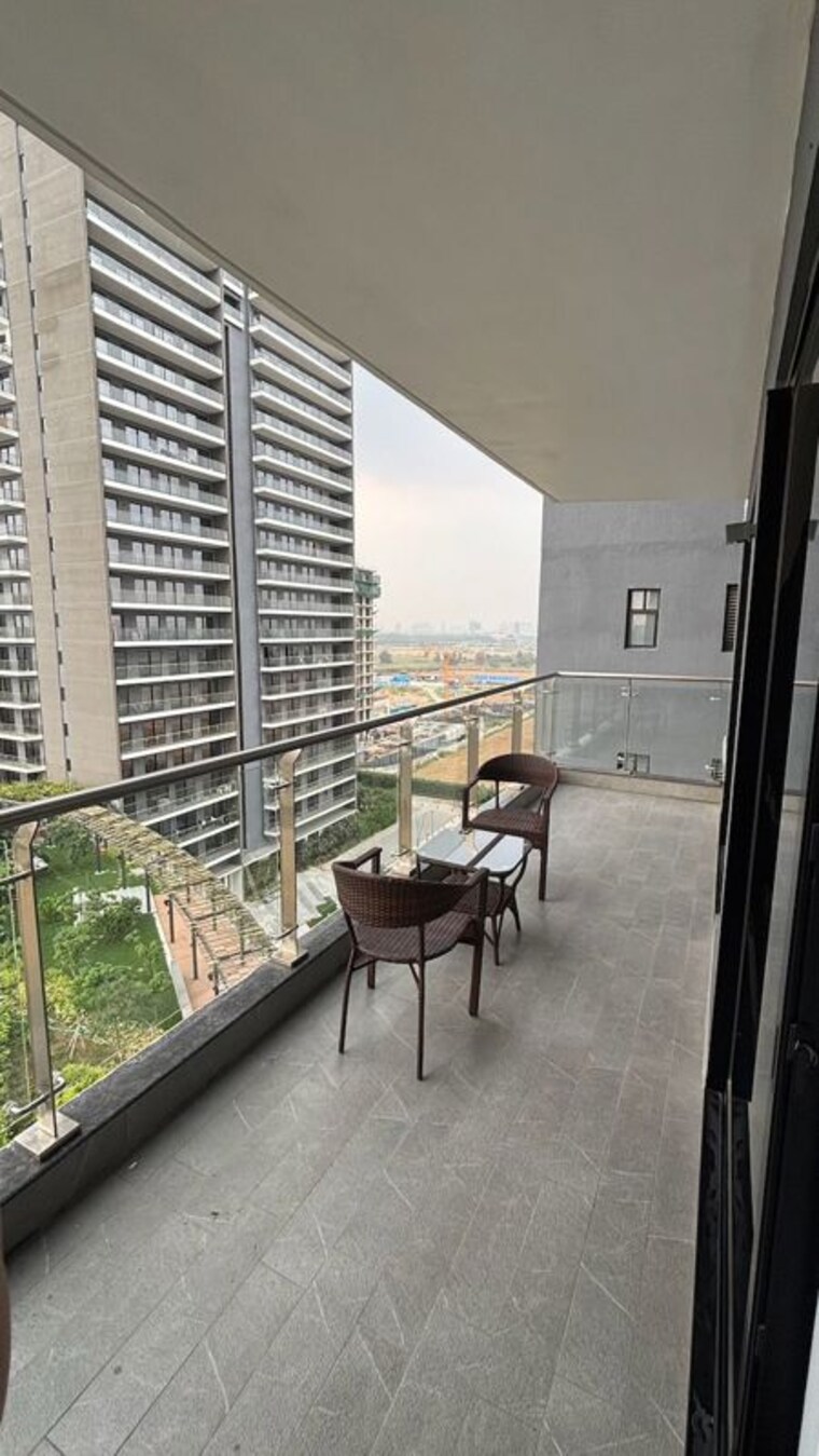 Balcony, krisumi-waterfall-residences 3 Bedroom 2503 Sq.Ft. Apartment In Sector 36a Gurgaon 9840352