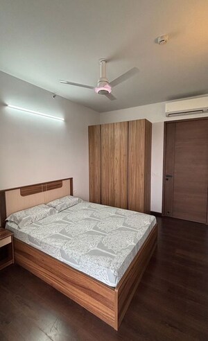 Bedroom in 3 BHK Apartment at Krisumi Waterfall Residences, Sector 36a – for Rent