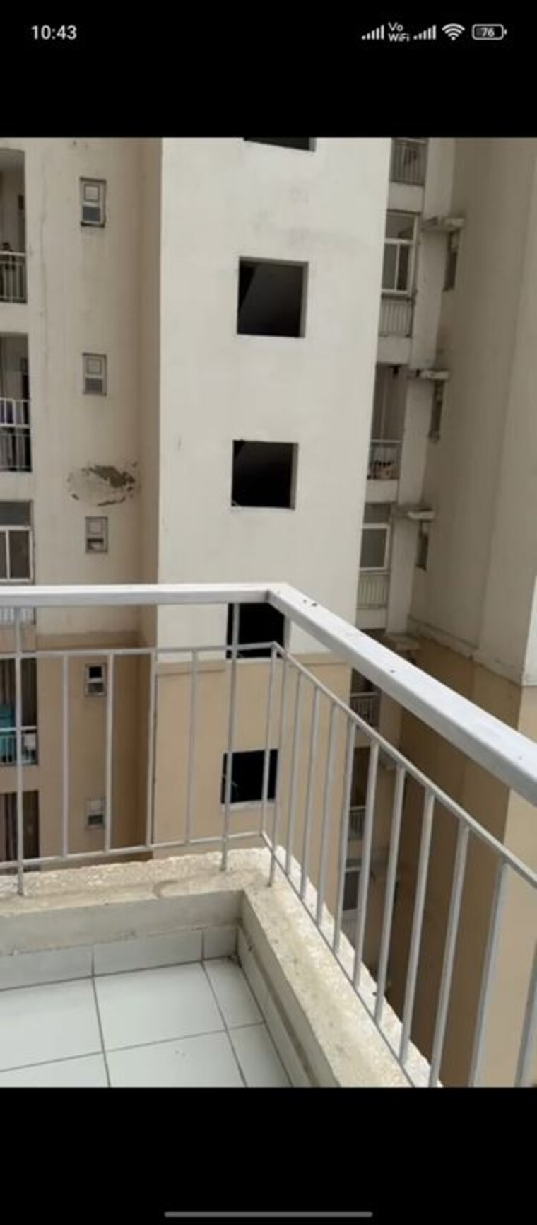 Balcony, nirala-greenshire-phase-i 3 Bedroom 1470 Sq.Ft. Apartment In Patwari Greater Noida 9840377