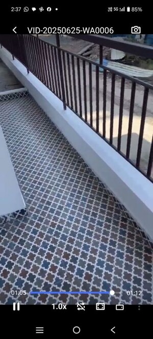 Balcony in 3 BHK Apartment at Proview Officer City 2, Raj Nagar Extension – for Sale