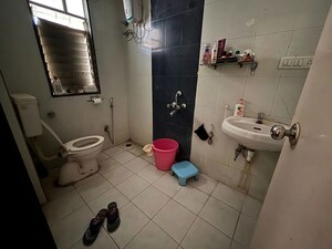 Bathroom in 2 BHK Apartment at Kharadi – for Rent