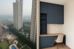 Kitchen in 2 BHK Apartment at Hero Homes Gurgaon, Sector 104 – for Rent