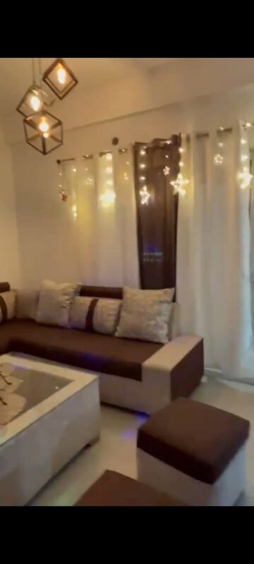 Living Room in 3 BHK Apartment at Nimbus The Hyde park, Sector 78 – for Rent