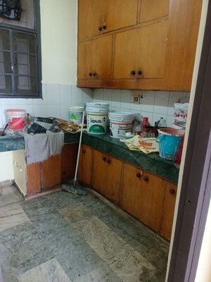 Kitchen in 2 BHK Builder Floor at Shalimar Garden Extension ii – for Rent