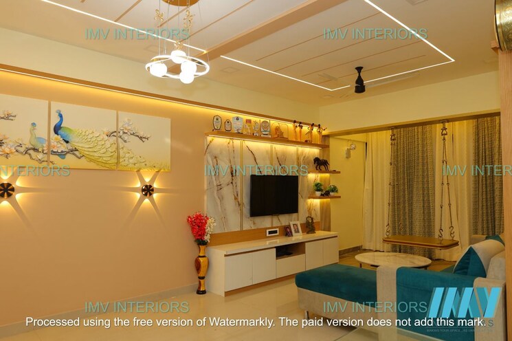 Living Room, shiv-sai-paradise 3 Bedroom 1600 Sq.Ft. Apartment In Majiwada Thane 9840525