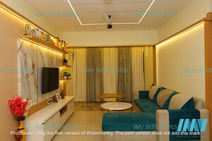 Living Room in 3 BHK Apartment at Shiv Sai Paradise, Majiwada – for Sale