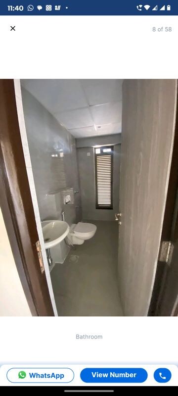 Bathroom in 3 BHK Apartment at Siddha Seabrook, Kandivali West – for Rent