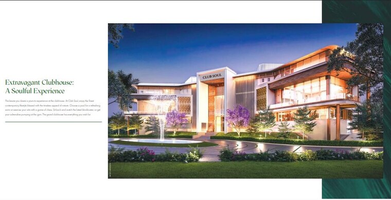 Exterior View, m3m-soulitude 3.5 Bedroom 1494 Sq.Ft. Builder Floor In Sector 89 Gurgaon 9840597