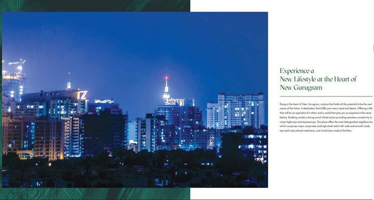 Master Plan, m3m-soulitude 3.5 Bedroom 1494 Sq.Ft. Builder Floor In Sector 89 Gurgaon 9840669