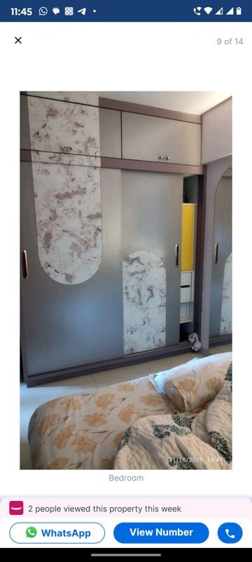 Building Lobby in 3 BHK Apartment at Sandhya Eve Horizon, Kandivali West – for Rent