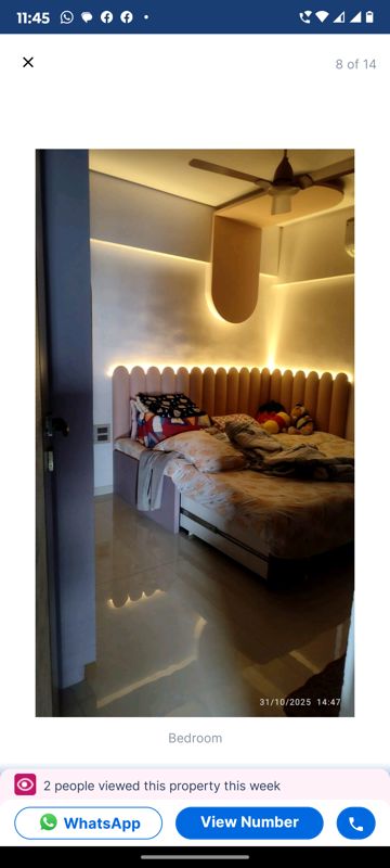 3 BHK + Pooja Room Apartment For Rent in Sandhya Eve Horizon