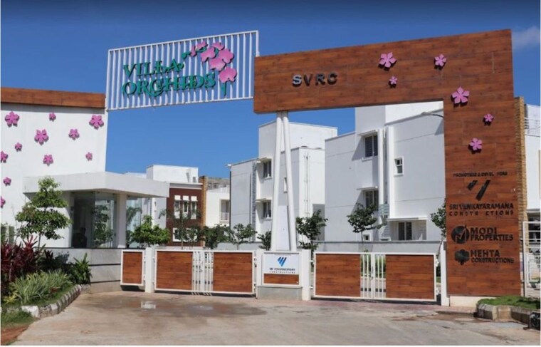 Exterior View, modi-villa-orchids 3 Bedroom 1940 Sq.Ft. Villa In Kowkoor Hyderabad 9840577