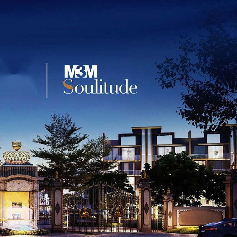 Exterior View, m3m-soulitude 3.5 Bedroom 1494 Sq.Ft. Builder Floor In Sector 89 Gurgaon 9840621