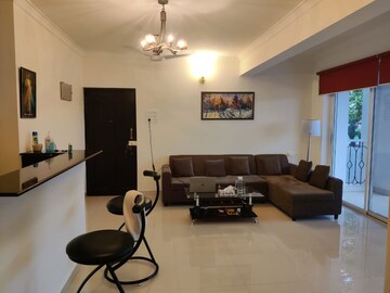 Living Room in 2 BHK Apartment at Candolim – for Rent