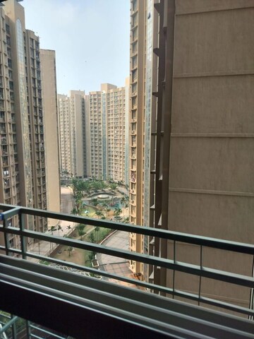 Balcony in 2 BHK Apartment at Gurukrupa Marina Enclave, Malad West – for Rent