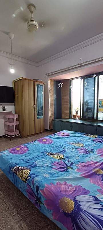 Bedroom in 1 BHK Apartment at Aarey Colony – for Rent