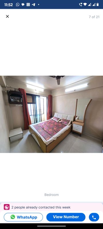 3 BHK + Pooja Room Apartment For Rent in Siddhi Height Kandivali