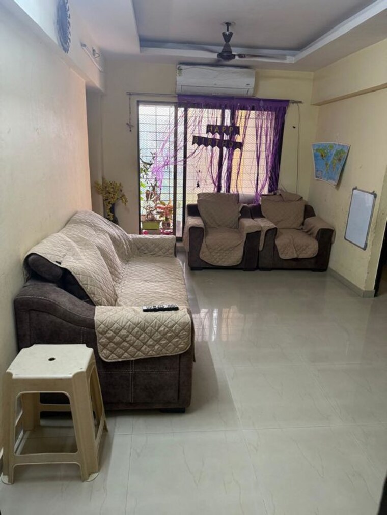 Living Room, mahalaxmi-chs-kharghar-sector-15 2 Bedroom 600 Sq.Ft. Apartment In Kharghar Sector 15 Navi Mumbai 9840795