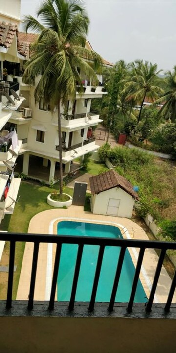 Balcony in 2 BHK Apartment at Siolim – for Rent