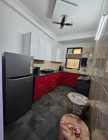 Kitchen in 3 BHK Apartment at Chattarpur – for Rent