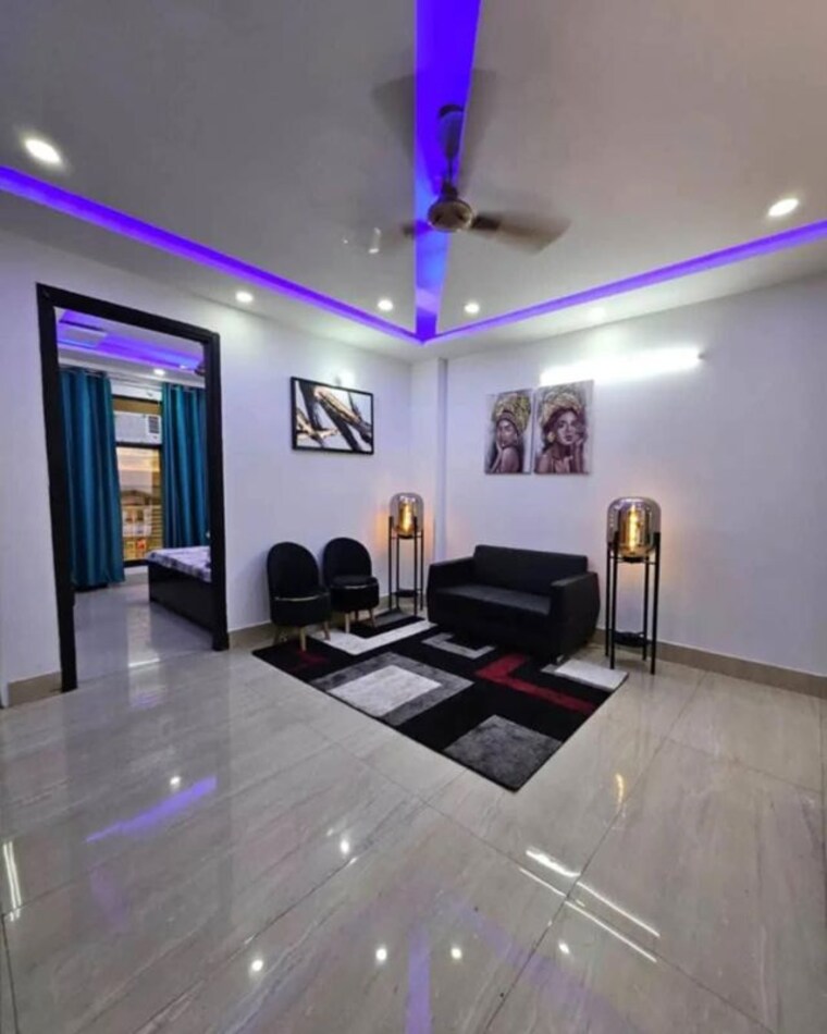 Living Room, chattarpur 3 Bedroom 1250 Sq.Ft. Apartment In Chattarpur Delhi 9840884