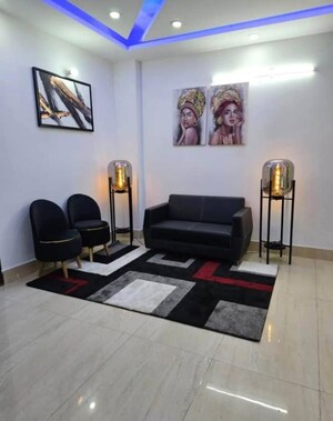 Living Room in 3 BHK Apartment at Chattarpur – for Rent