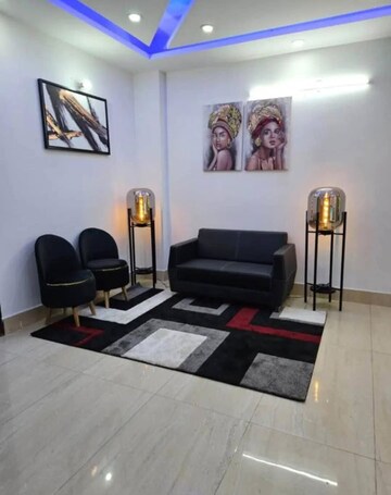 Living Room in 3 BHK Apartment at Chattarpur – for Rent