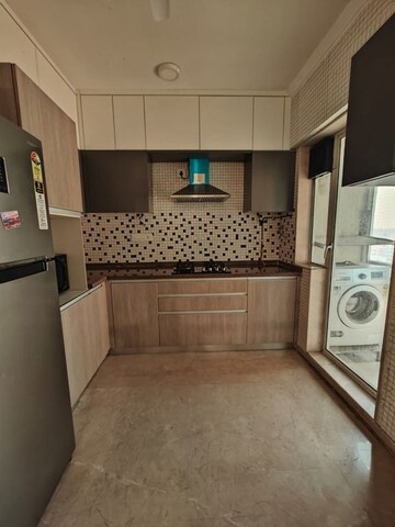 Kitchen in 3 BHK Apartment at Dheeraj Insignia, Bandra East – for Rent