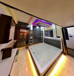 Kitchen in 2 BHK Apartment at Sai Cambridge Residency, Halasuru – for Rent