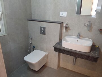 Bathroom in 2.5 BHK Apartment at Aparna Cyberscape, Nallagandla – for Rent