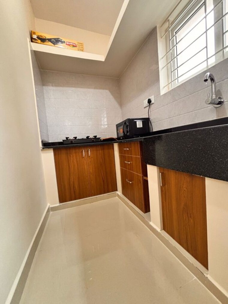 Kitchen, indiranagar 1 Bedroom 550 Sq.Ft. Apartment In Indiranagar Bangalore 9840953