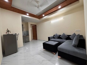 Living Room in 1 BHK Builder Floor at Saket – for Rent