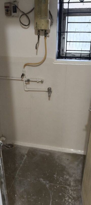 Bathroom in 1 BHK Apartment at Shreerang CHS, Shrirang Society – for Sale