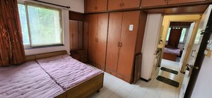 Bedroom in 3 BHK Apartment at Chidanand CHS, Pashan Sus Road – for Rent