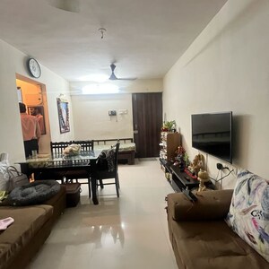 Living Room in 1 BHK Apartment at Kaustubh Platinum, Datta Pada – for Rent