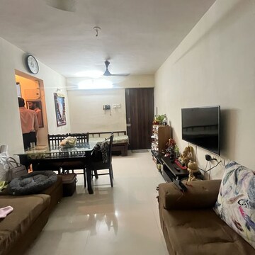 Living Room in 1 BHK Apartment at Kaustubh Platinum, Datta Pada – for Rent