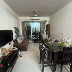 Living Room in 1 BHK Apartment at Kaustubh Platinum, Datta Pada – for Rent