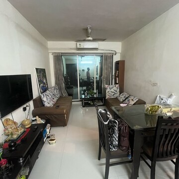 Living Room in 1 BHK Apartment at Kaustubh Platinum, Datta Pada – for Rent