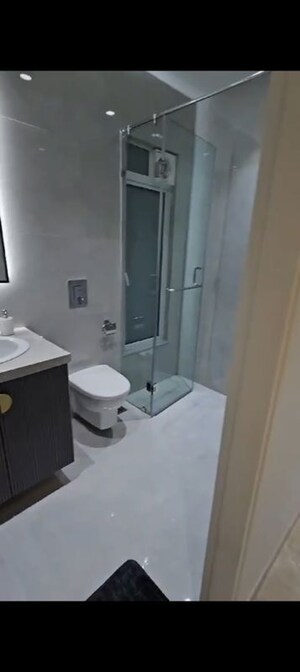 Bathroom in 4 BHK Apartment at Kalpataru Azuro, Nepean Sea Road – for Sale